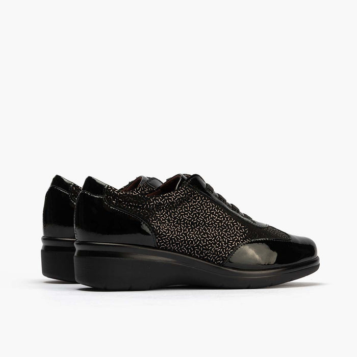 pitillos Zapato Deportivo Elásticos de mujer color negro Últimos 2 días
