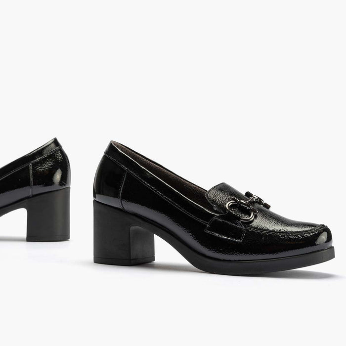 pitillos Mocasín mujer color negro Precio de fábrica