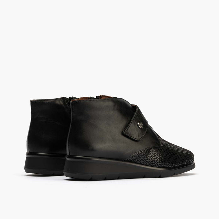 pitillos Botín de mujer color negro Superdescuento