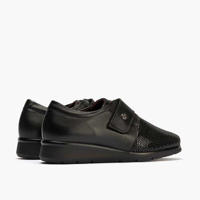pitillos Blucher Correa mujer color negro Envío internacional gratuito