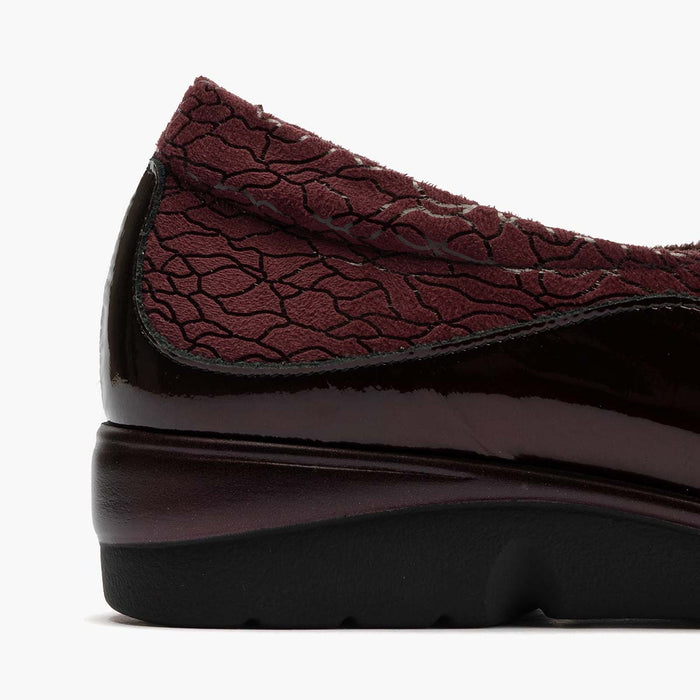 pitillos Manoletina Gucci Elásticos mujer color burdeos Descuento por venta flash