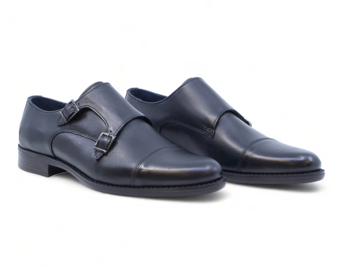 raquel perez Zapato clásico Russell Negro Hombre Rebajas
