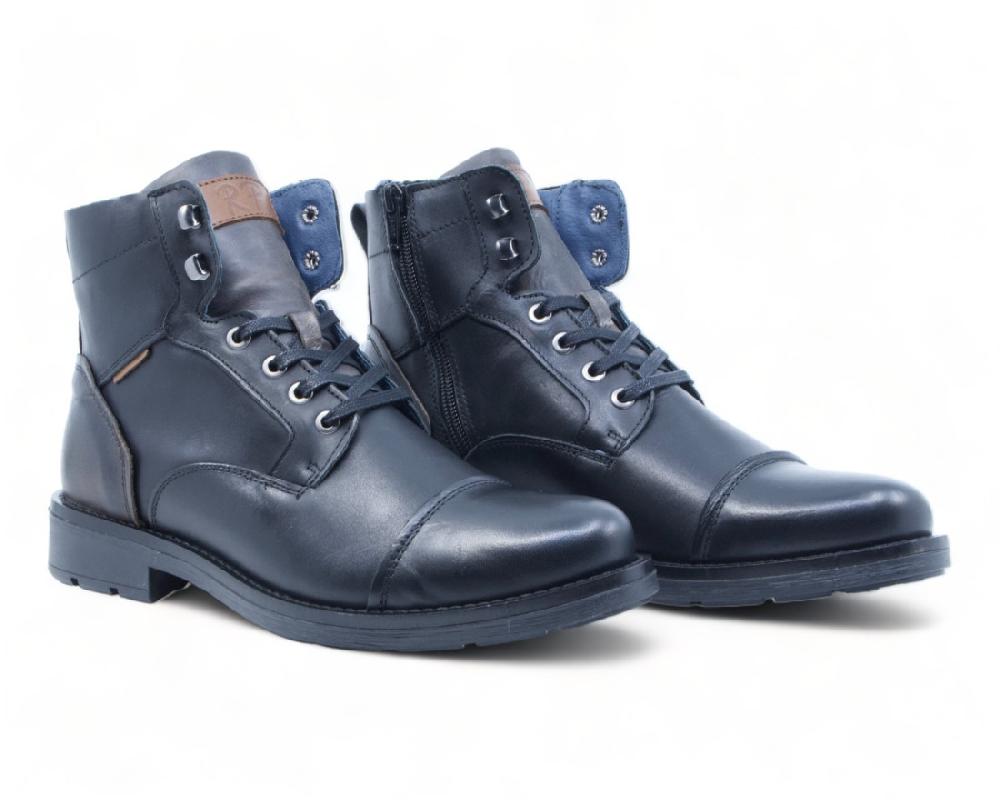 raquel perez Bota Pierre Negro Hombre Ofertas