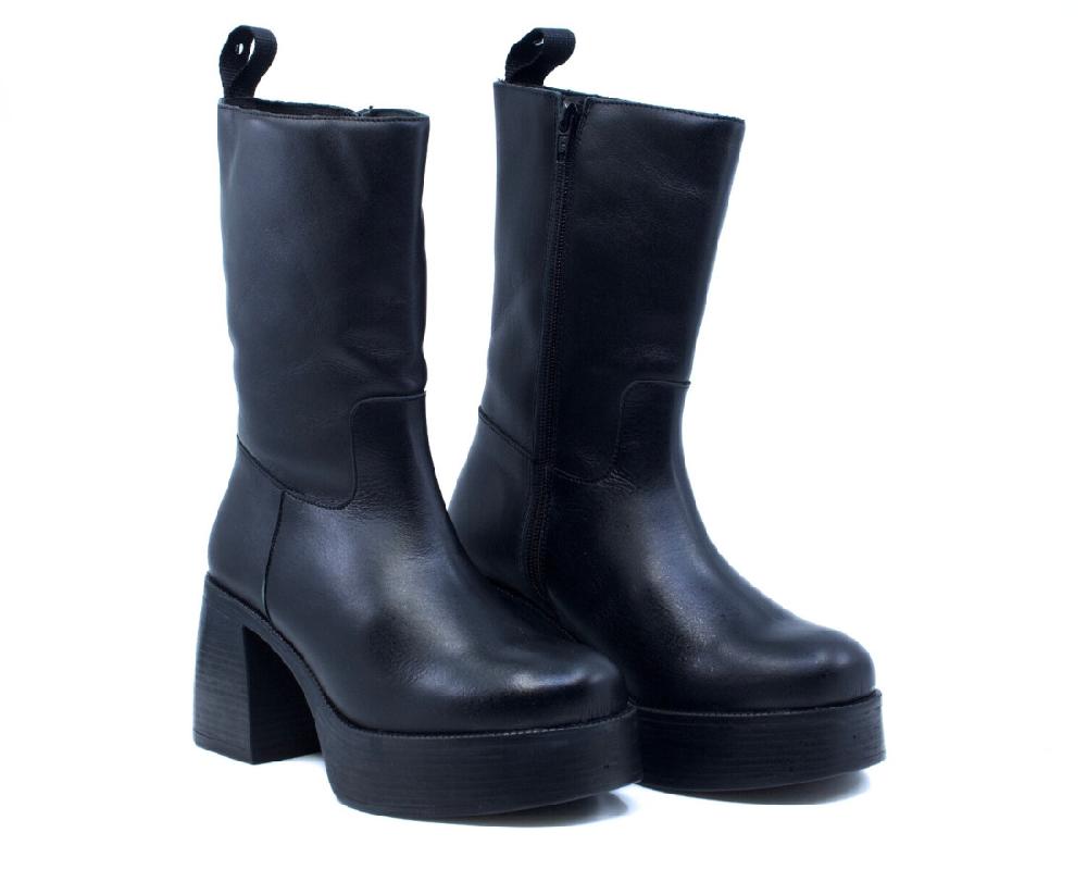 raquel perez Bota Klimanjar Negro Mujer ÚLTIMAS EDICIONES
