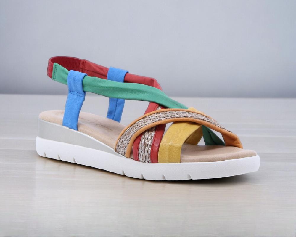 raquel perez Sandalia Casiopea Multicolor Mujer Descuento