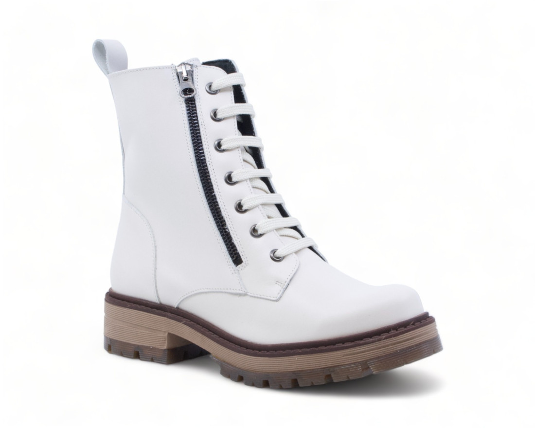 raquel perez Bota Militar Hanoi 23 Beige Mujer Rebajas top