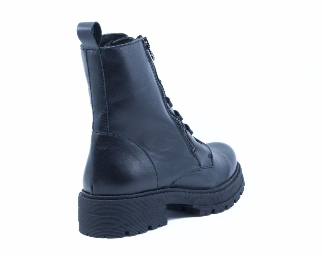 raquel perez Bota Militar Hanoi 23 Negro Mujer Oferta especial