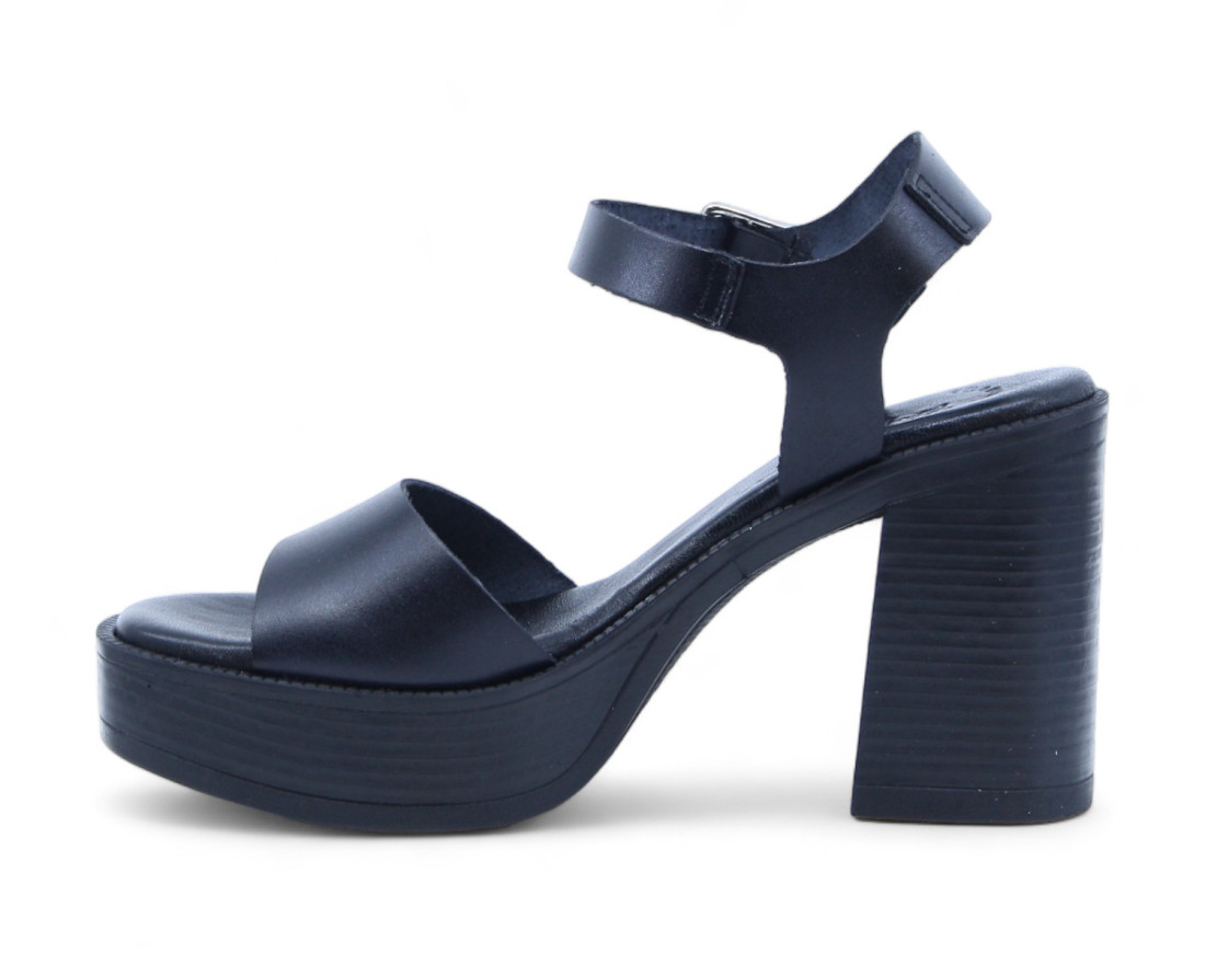 raquel perez Sandalia Tacón Valencia 08 Negro Mujer COMPRAR AHORA