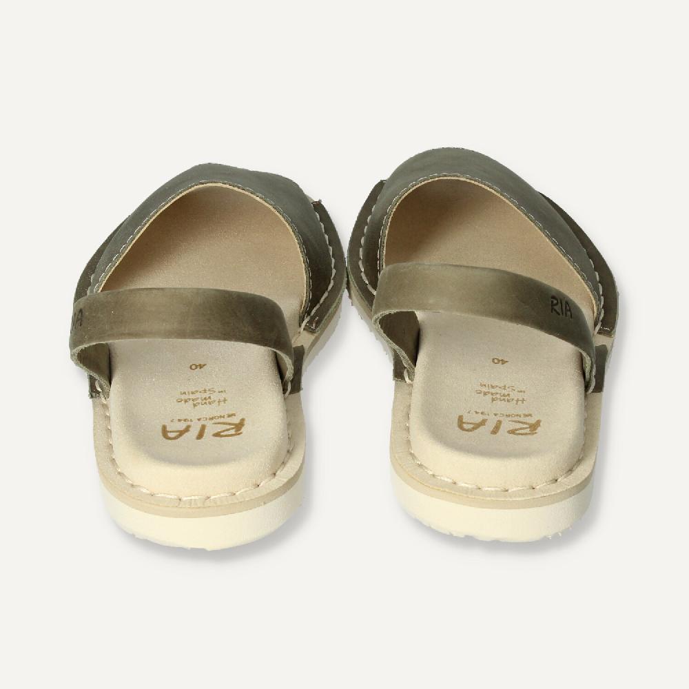 Ria Menorca Menorquina hombre Acolchada Kaki Oferta especial de fábrica