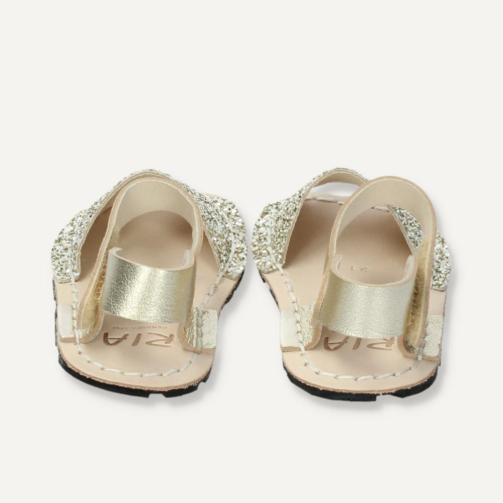 Ria Menorca Menorquina Minimalista Respetuosa Glitter Oro Descuento