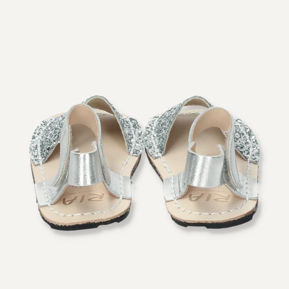 Ria Menorca Menorquina Minimalista Respetuosa Glitter Plata Tienda