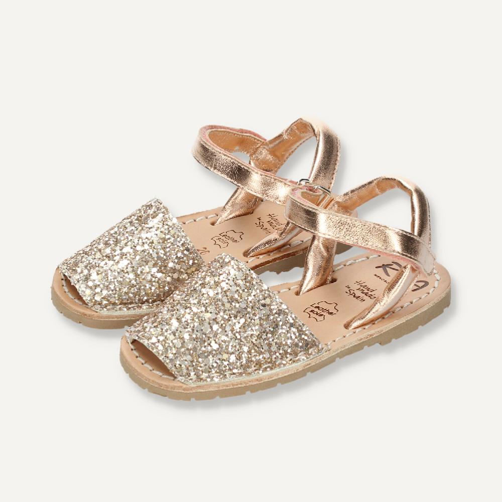 Ria Menorca Menorquina atada Marbella Glitter Peach COMPRAR AHORA