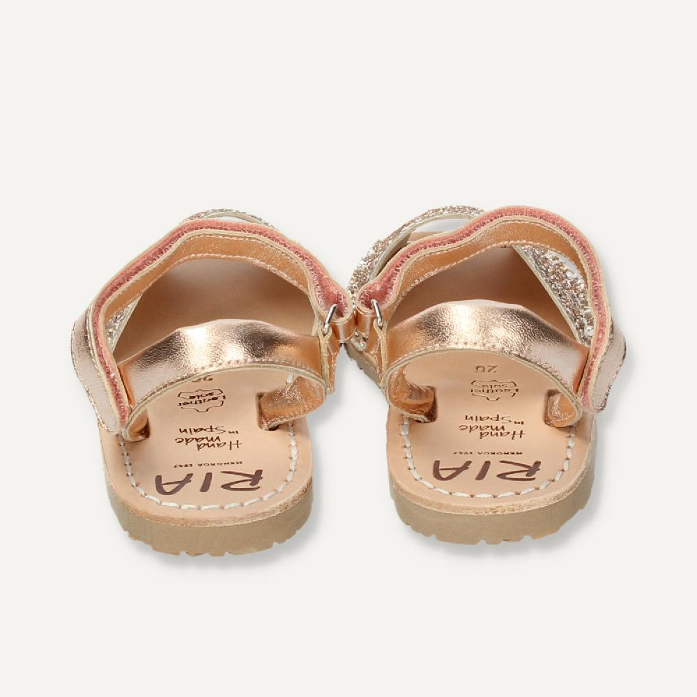 Ria Menorca Menorquina atada Marbella Glitter Peach COMPRAR AHORA