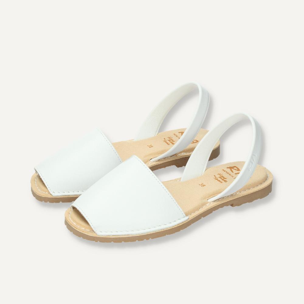 Ria Menorca Menorquina mujer acolchada Mallorca Blanco Oferta especial de fábrica