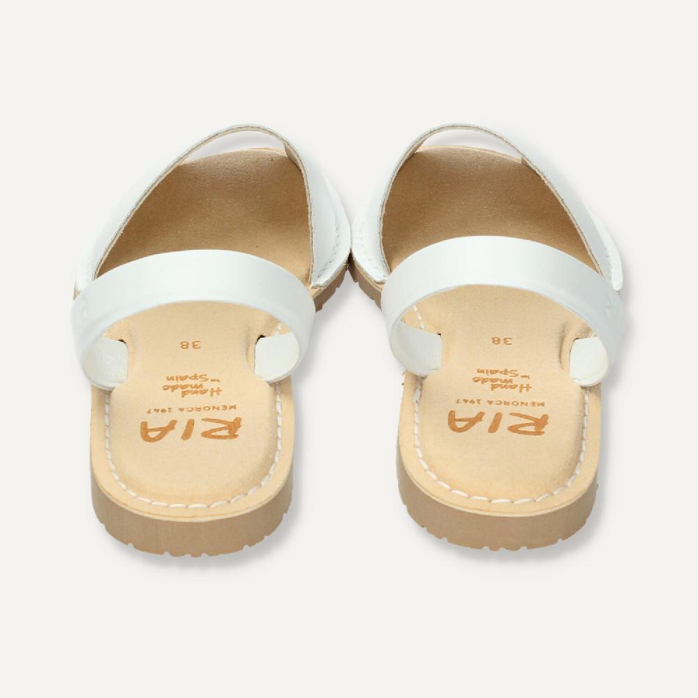 Ria Menorca Menorquina mujer acolchada Mallorca Blanco Oferta especial de fábrica