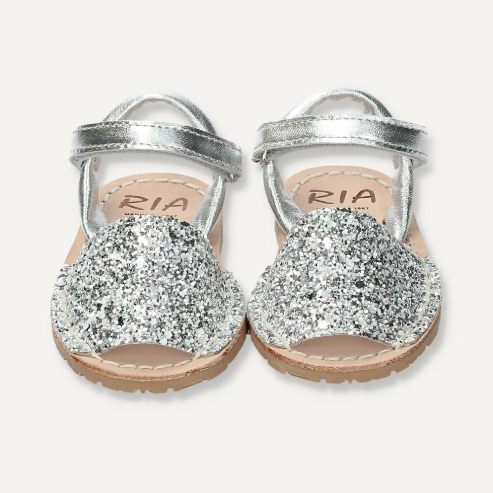 Ria Menorca Menorquina atada Marbella Glitter Plata Descuento por venta flash