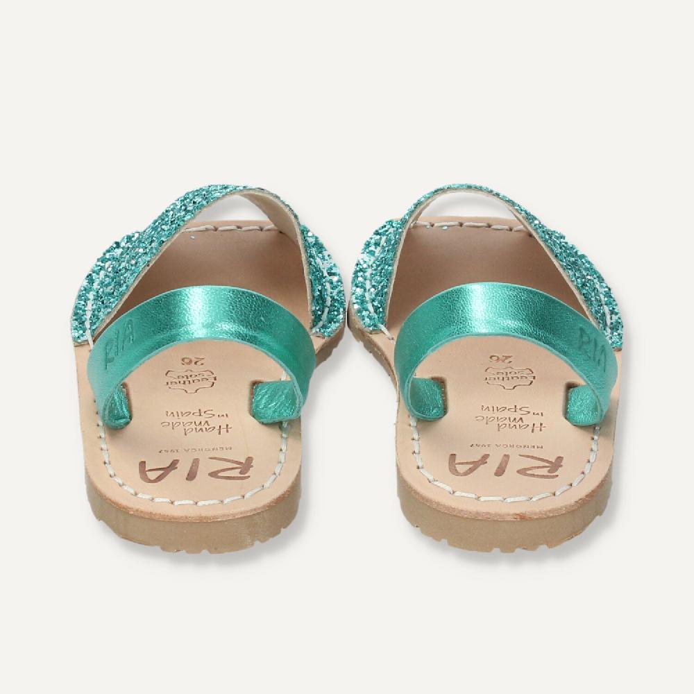 Ria Menorca Menorquina niña Marbella Glitter Jade Rebajas de fin de temporada