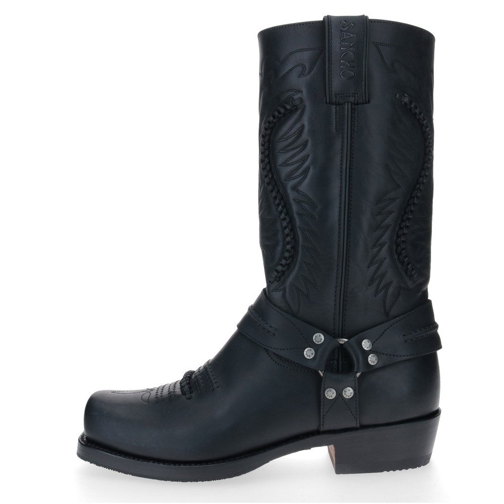 sancho boots SONORA | Negro Rebajas baratas