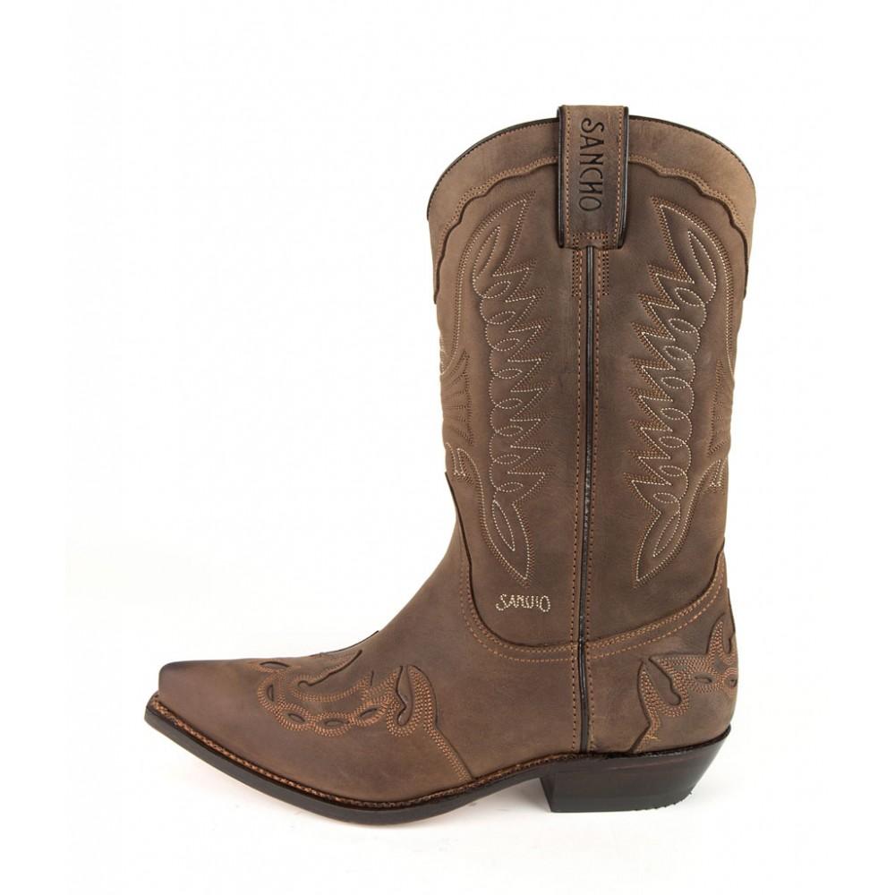 sancho boots ZAPATA gold|Marrón Ventas relámpago