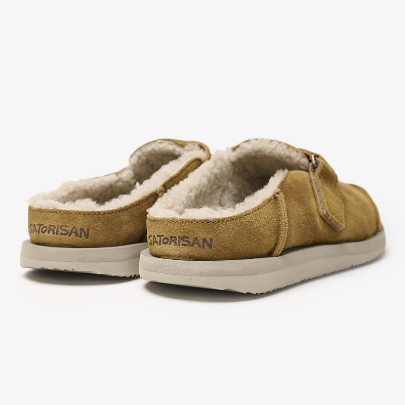 satorisan Uwabaki Clog Strap Suede Precio de fábrica