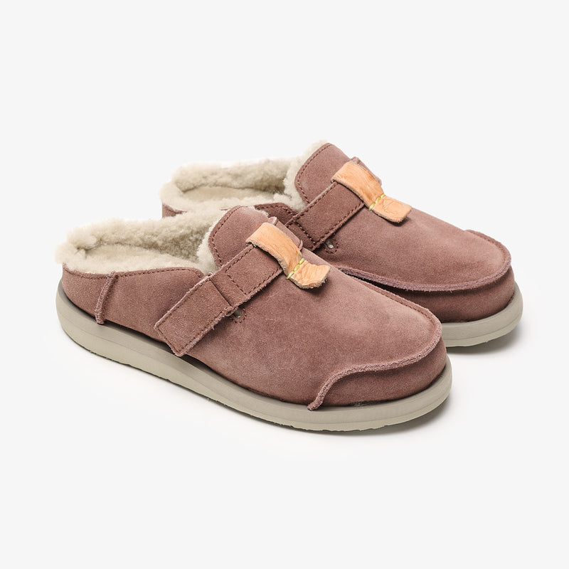 satorisan Uwabaki Clog Strap Suede Liquidación