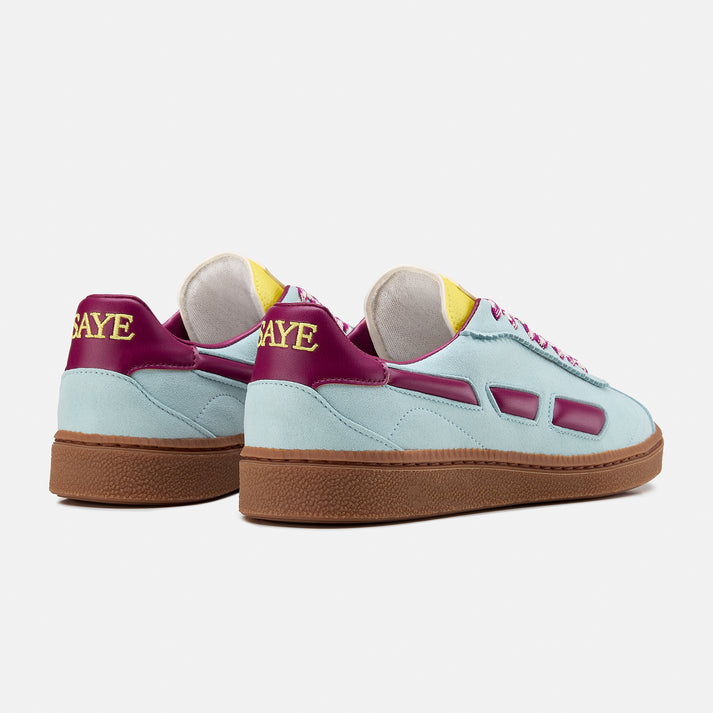 saye M70 Jazzy - Sky & Mulberry Ahorra y exporta