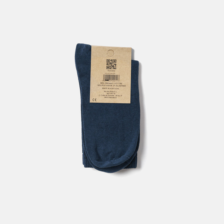 saye Mid-crew Everyday Socks - Blue Ofertas de temporada