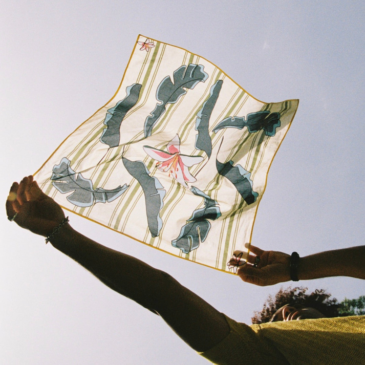 saye Bandana - Flower & Leaf Tienda