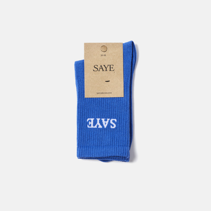 saye Mid-crew Everyday Socks - Navy Tienda