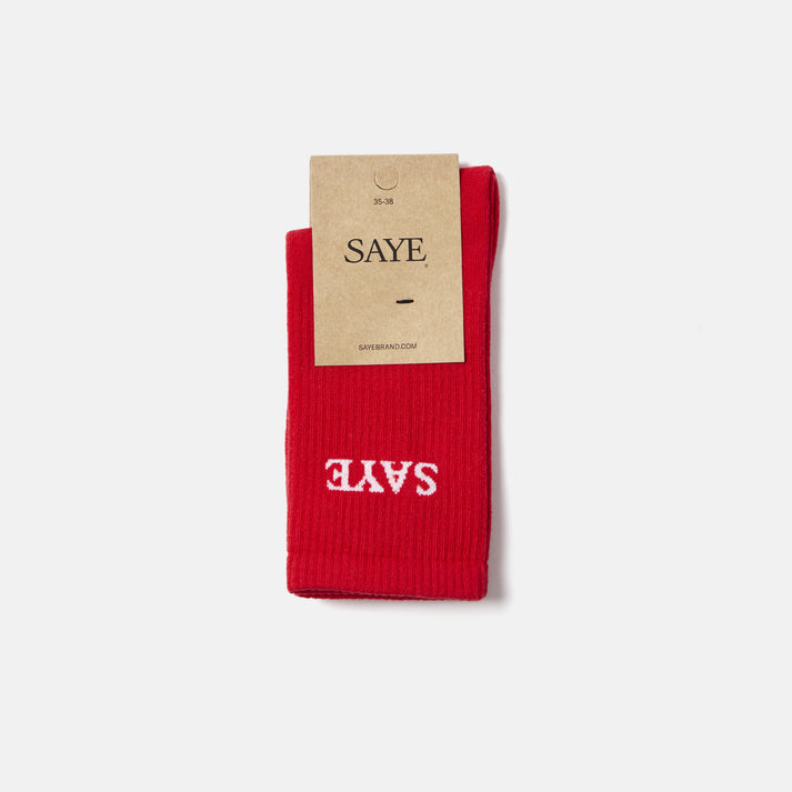 saye Mid-crew Everyday Socks - Cherry Rebajas online