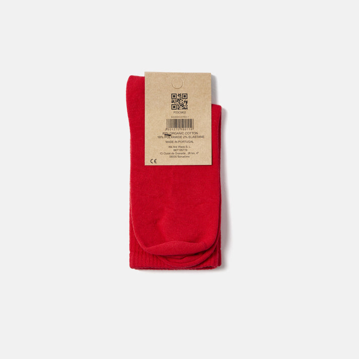 saye Mid-crew Everyday Socks - Cherry Rebajas online