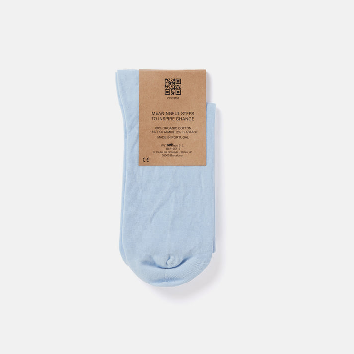 saye Mid-crew Everyday Socks - Sky Rebajas top