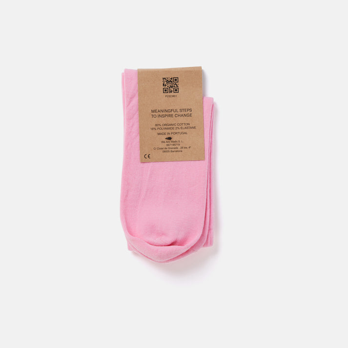 saye Mid-crew Everyday Socks - Gum Pink Oferta especial