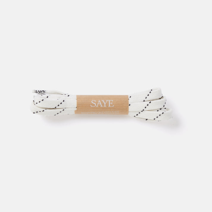 saye Flat Laces - Black Stripe COMPRAR AHORA