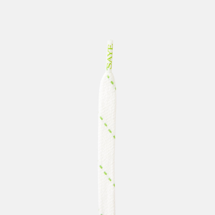 saye Flat Laces - Lime Stripe ÚLTIMAS EDICIONES
