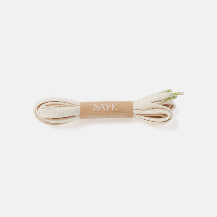 saye Flat Laces - Offwhite Último día