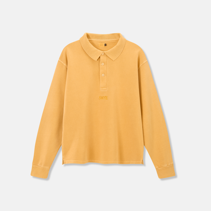saye Sweatshirt Polo Mustard Rebajas