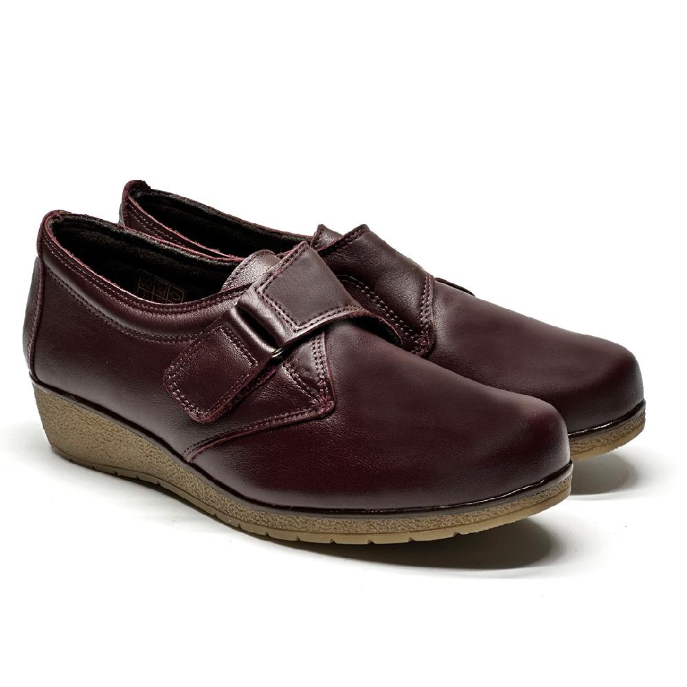segarra 7540 Zapato Velcro Burdeos Rebajas top