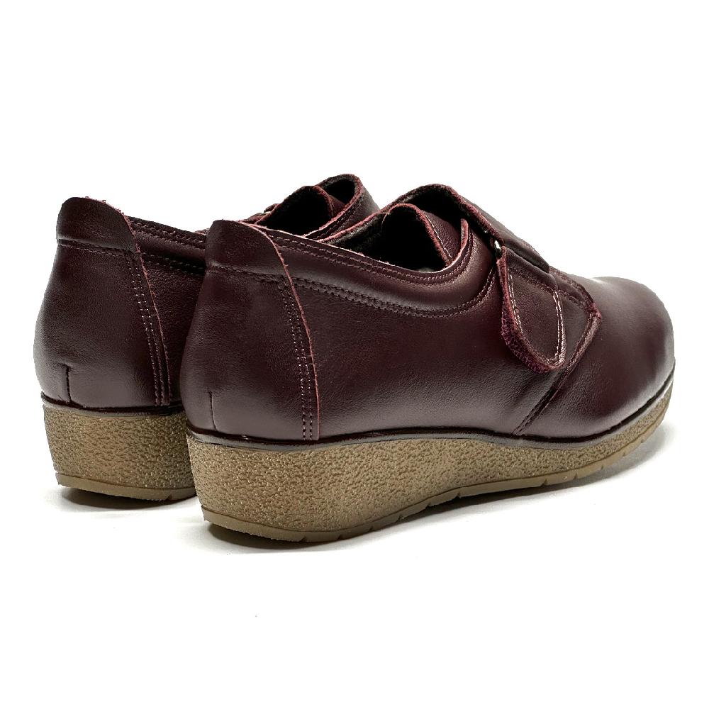 segarra 7540 Zapato Velcro Burdeos Rebajas top