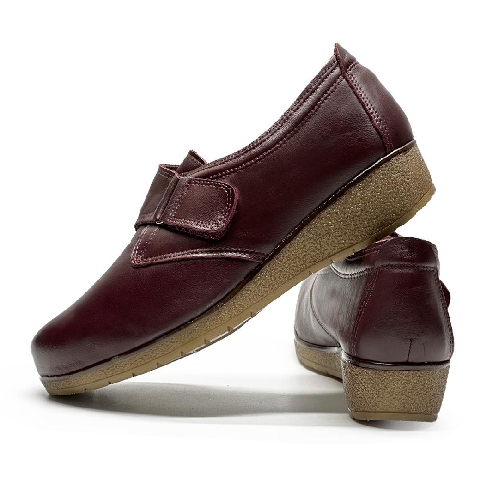 segarra 7540 Zapato Velcro Burdeos Rebajas top