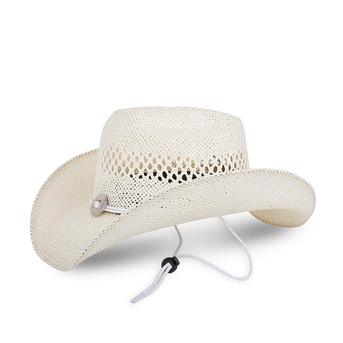 sendra Sombrero Flor Blanco Liquidación