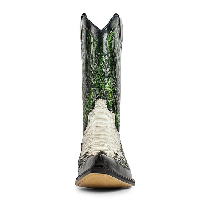 sendra 3241P CUERVO PITON BARR. BLANCO/NEGRO DENVER VERDE Devoluciones gratuitas