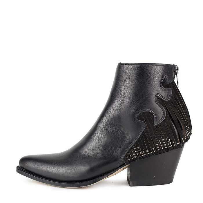 sendra 13880 Lia Salvaje Negro Serraje Negro Oferta especial de fábrica
