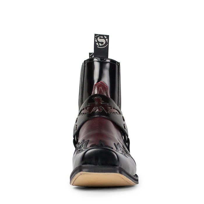 sendra 7811  BLUES  FLORENTIC NEGRO  FLORA ROJO DIRTY Envío gratis