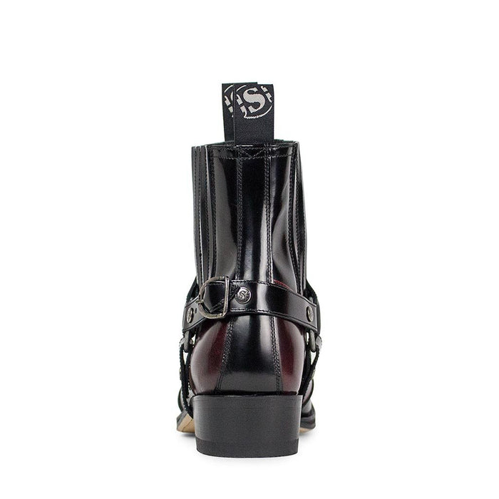 sendra 7811  BLUES  FLORENTIC NEGRO  FLORA ROJO DIRTY Envío gratis
