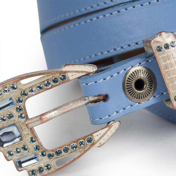 sendra 1287 Cinturones Premier Blue Cielo Agua Marina Grandes ahorros