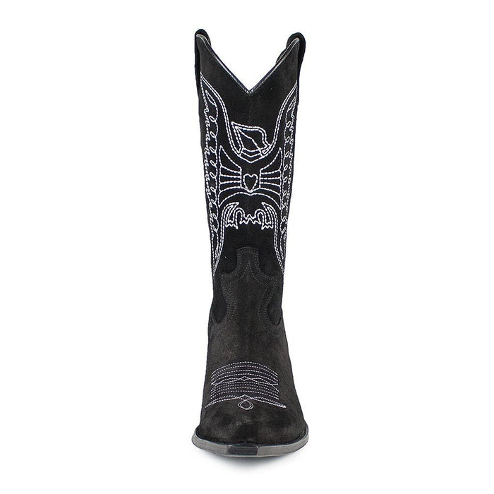 sendra 16800 Lula Serraje Negro Gran oferta