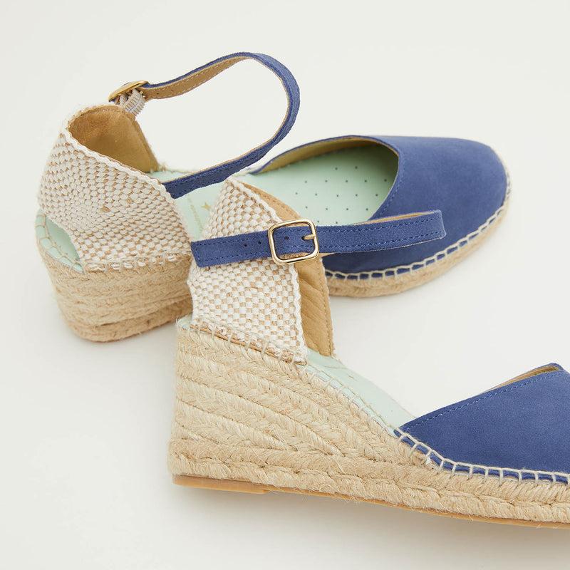 star love alpargata mujer cuña ATRIA BALTIC Hebilla En oferta