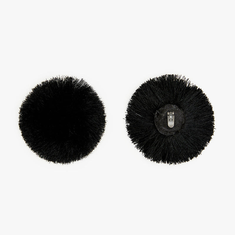 star love Accesorio pompón Negro Descuento por venta flash