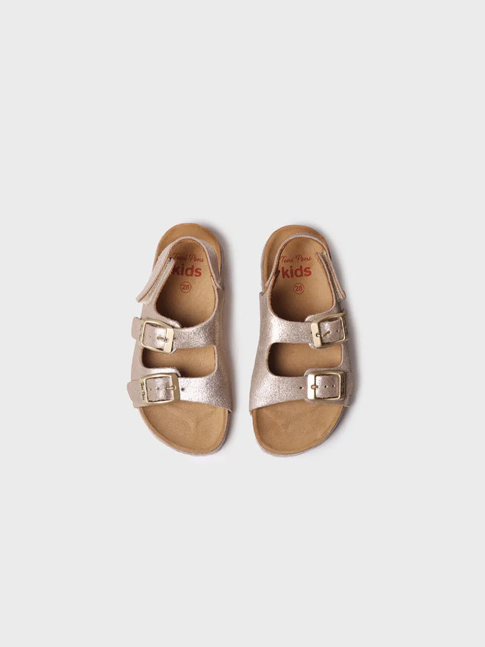 toni pons ELLIOT-QT - Sandalia BIO para niños en serraje | ELLIOT-QT Última moda